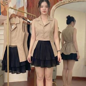 Mecca Vest Outer Rompi Wanita Kekinian Korean Style